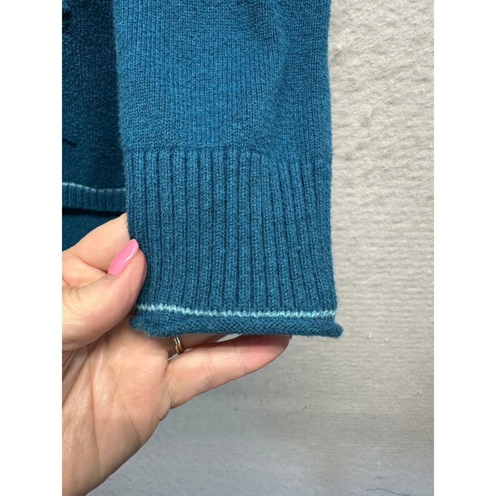 Eddie Bauer Turquoise Full Zip‎ Hoodie - Picture 3 of 10